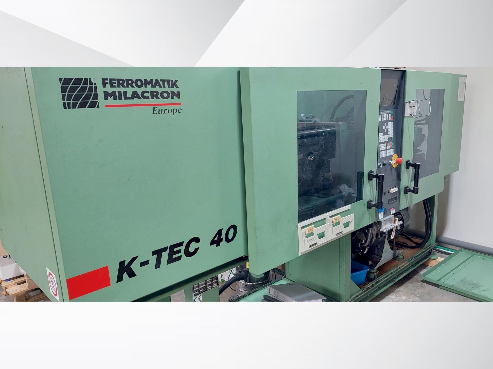 FERROMATIK k-tec 40 S Mašinos vaizdas iš priekio