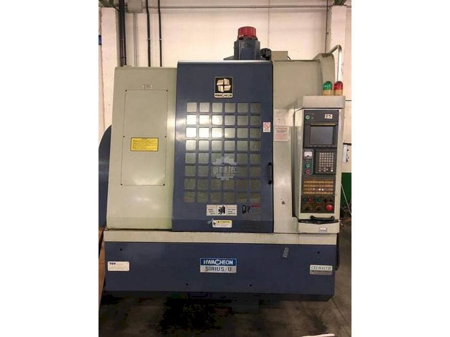 HWACHEON SIRIUS U Mašinos vaizdas iš priekio