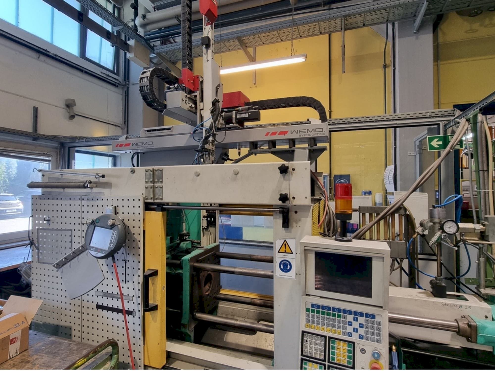 Arburg ALLROUNDER Centex 270 C 500 - 250 Mašinos vaizdas iš priekio