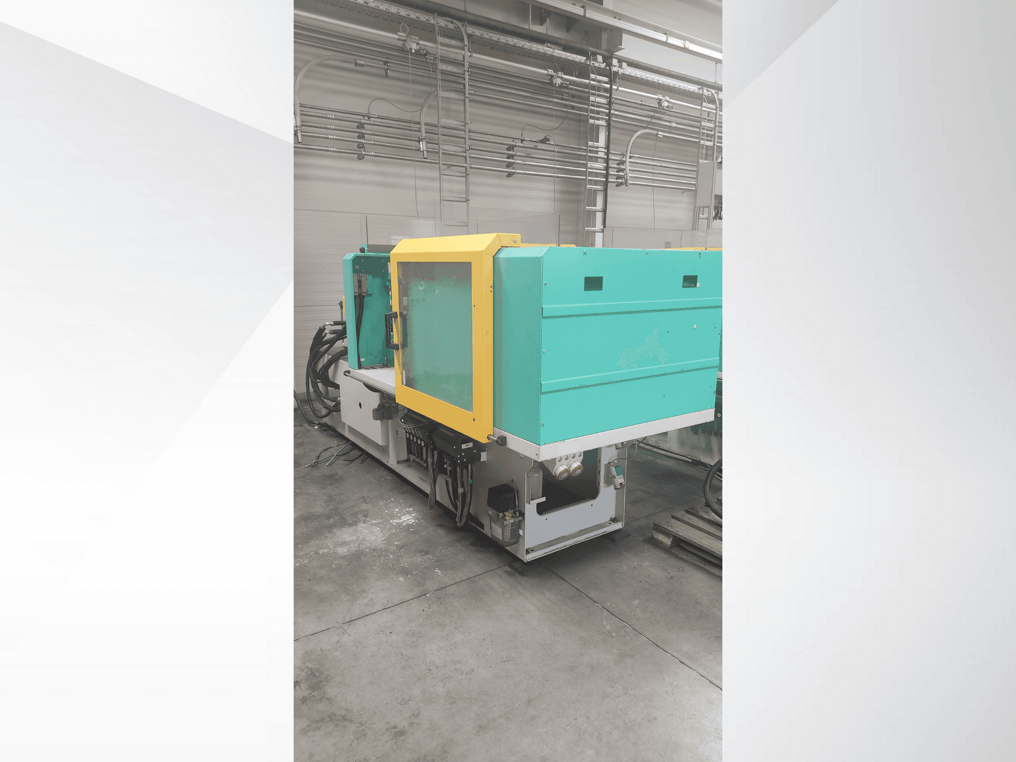 Arburg 470 H 1000-290 Mašinos vaizdas iš priekio