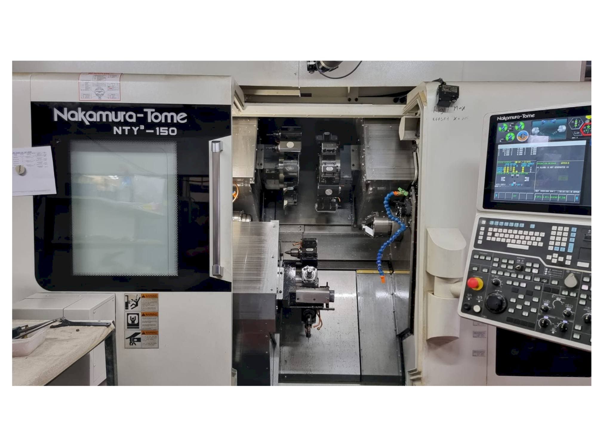 NAKAMURA-TOME NTY3-150 Mašinos vaizdas iš priekio