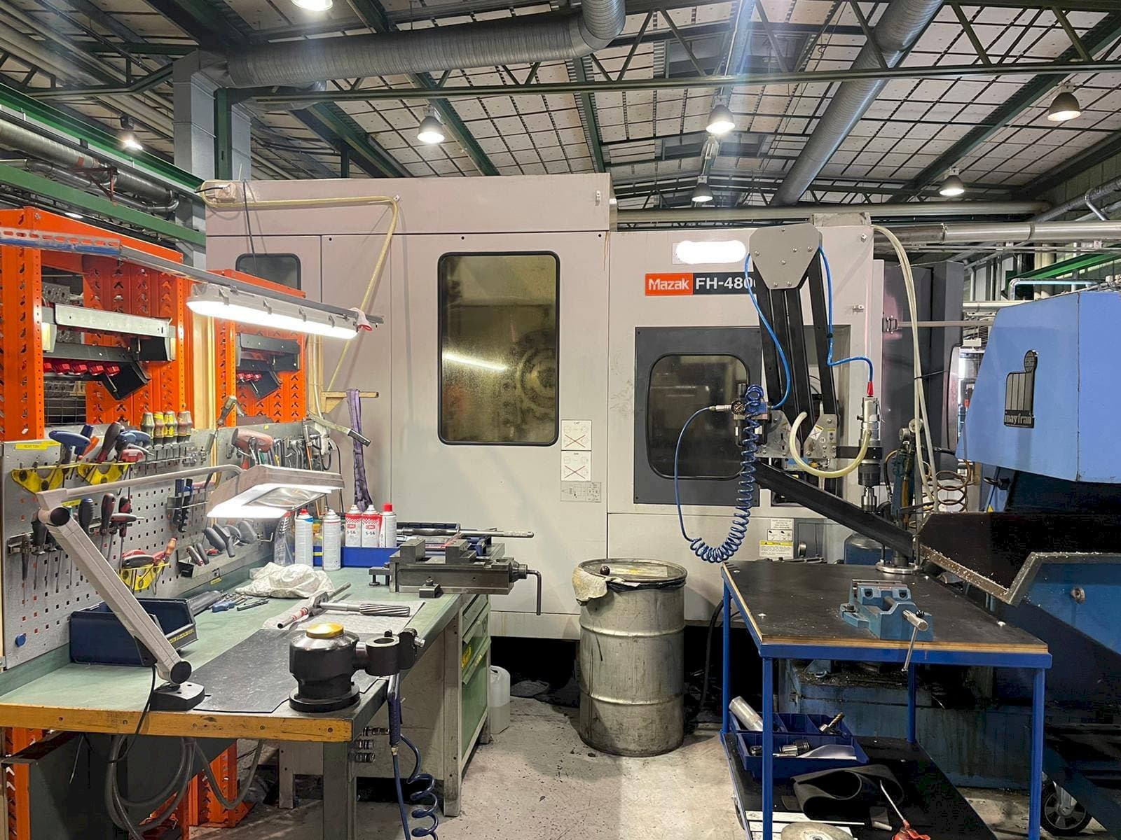 Mazak FH-4800 Mašinos vaizdas iš priekio