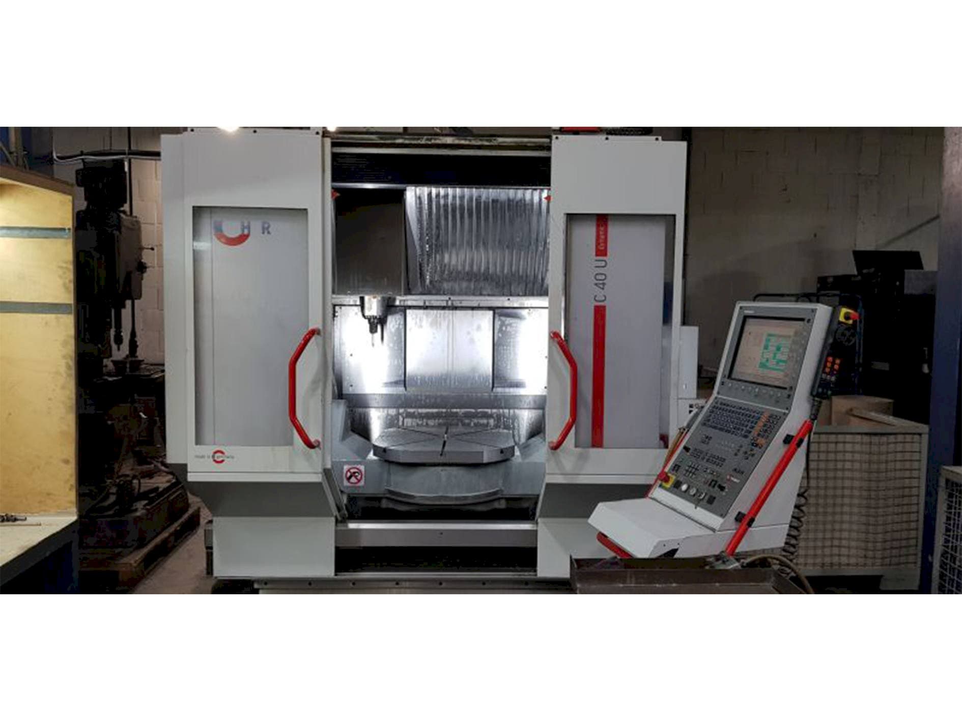 HERMLE C40 U MT Mašinos vaizdas iš priekio