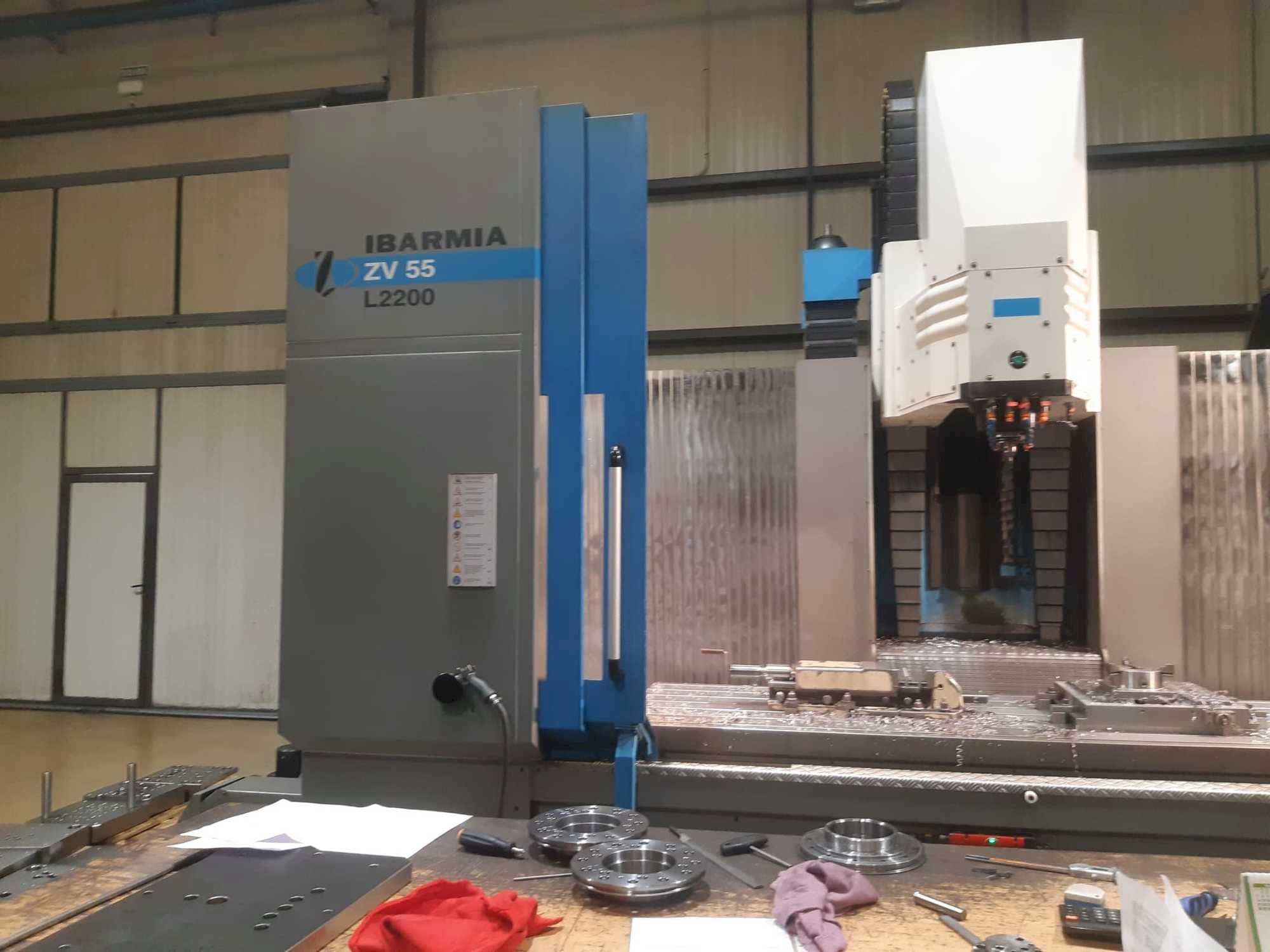 IBARMIA ZV55 L2200 Mašinos vaizdas iš priekio