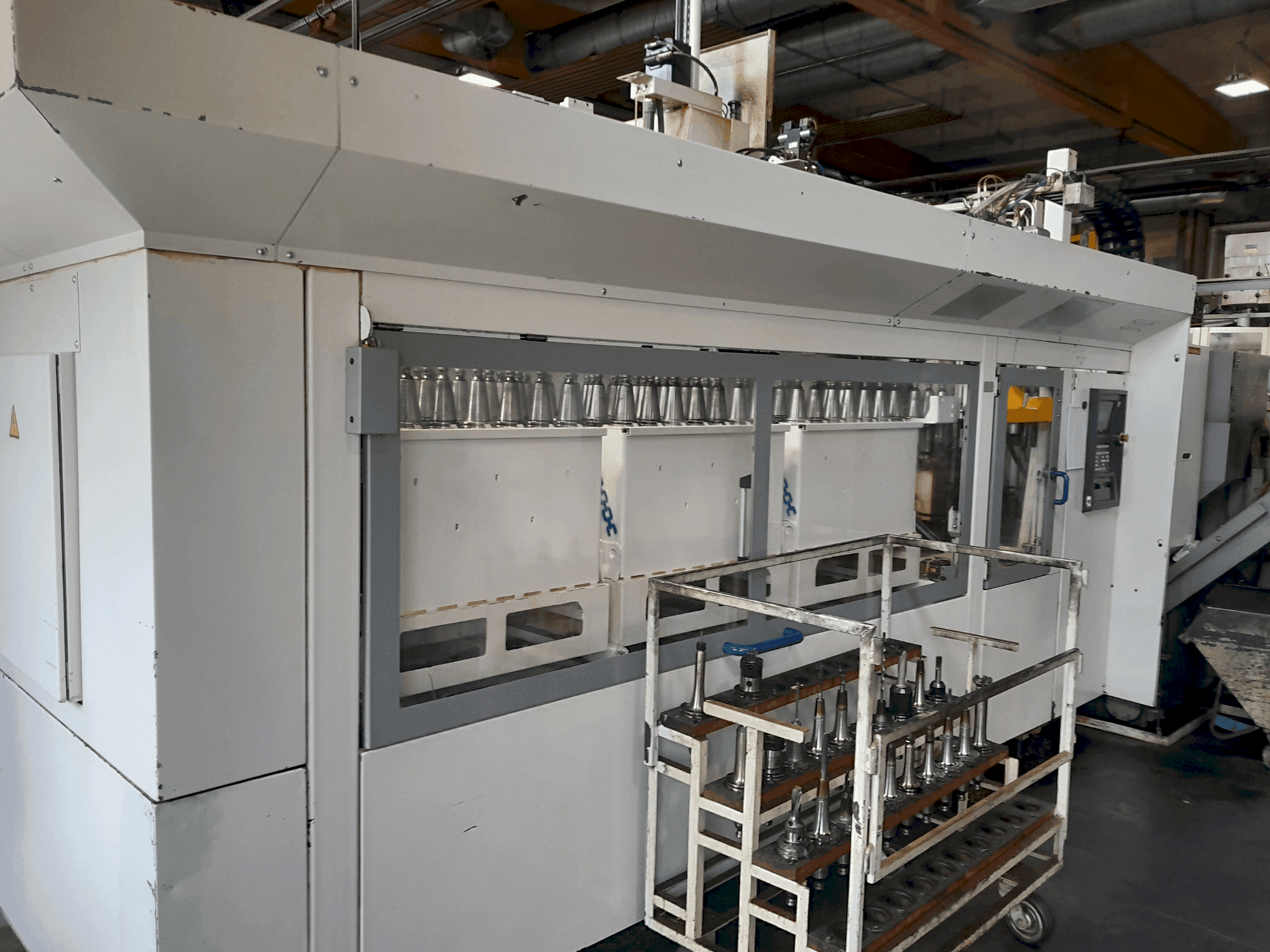 HELLER MCS-H 250 Mašinos vaizdas iš šono