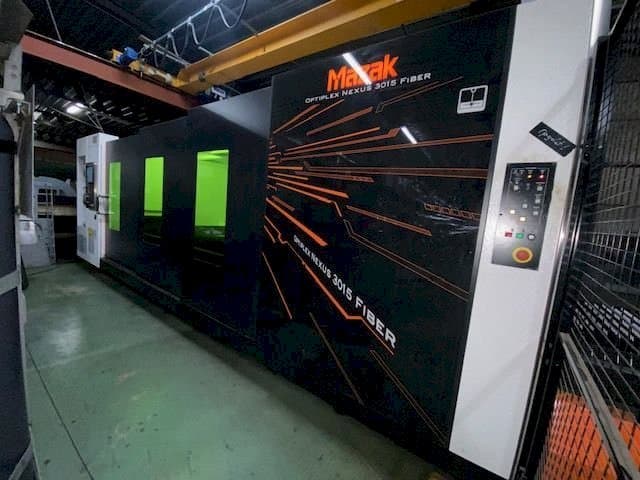 Mazak Optiplex Nexus 3015 Mašinos vaizdas iš priekio