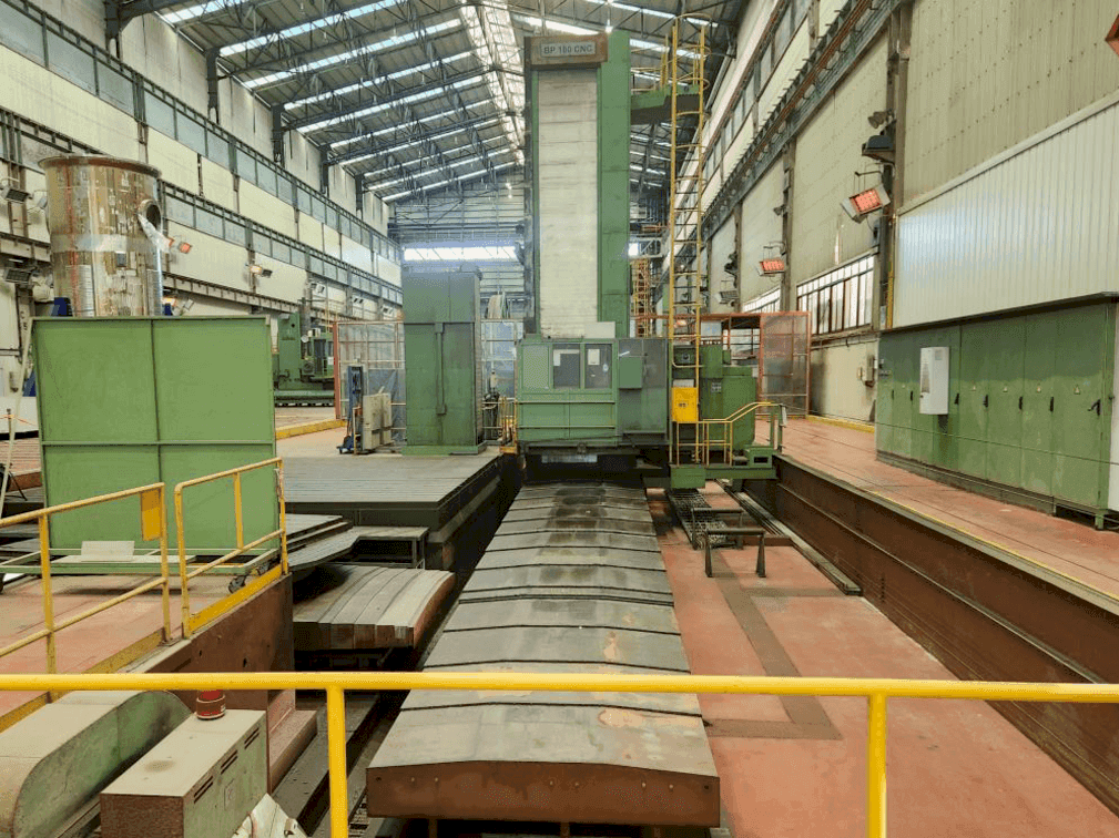 WMW BP 160 CNC Mašinos vaizdas iš priekio