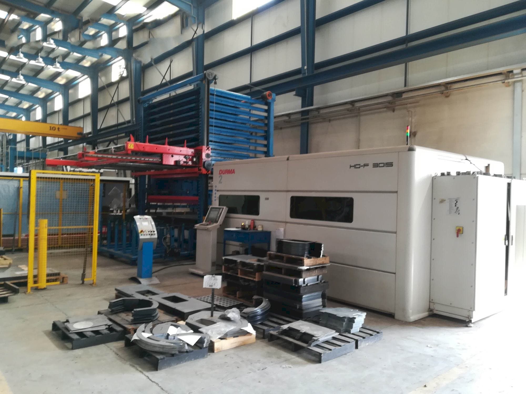 Durma HD-F 3015 Mašinos vaizdas iš priekio