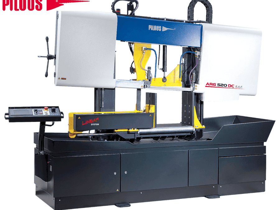 Pilous ARG 520 DC Mašinos vaizdas iš priekio