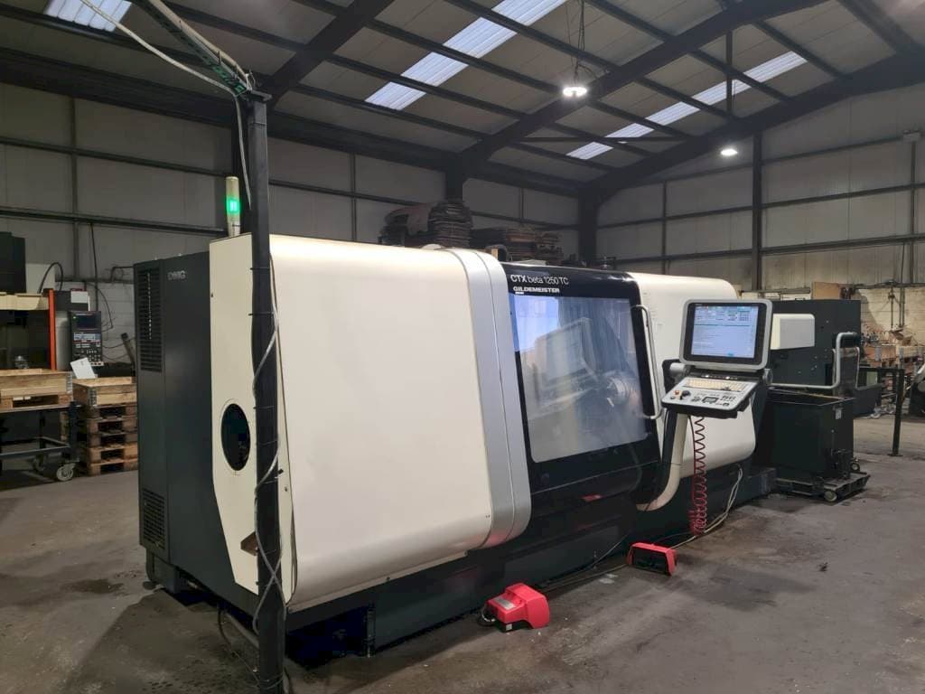 DMG GILDEMEISTER CTX beta 1250 TC Mašinos vaizdas iš priekio