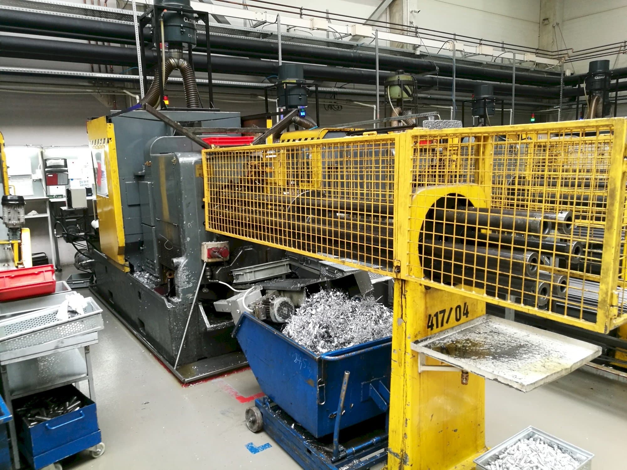 Wickman 1 3/8"-6 Mašinos vaizdas iš priekio