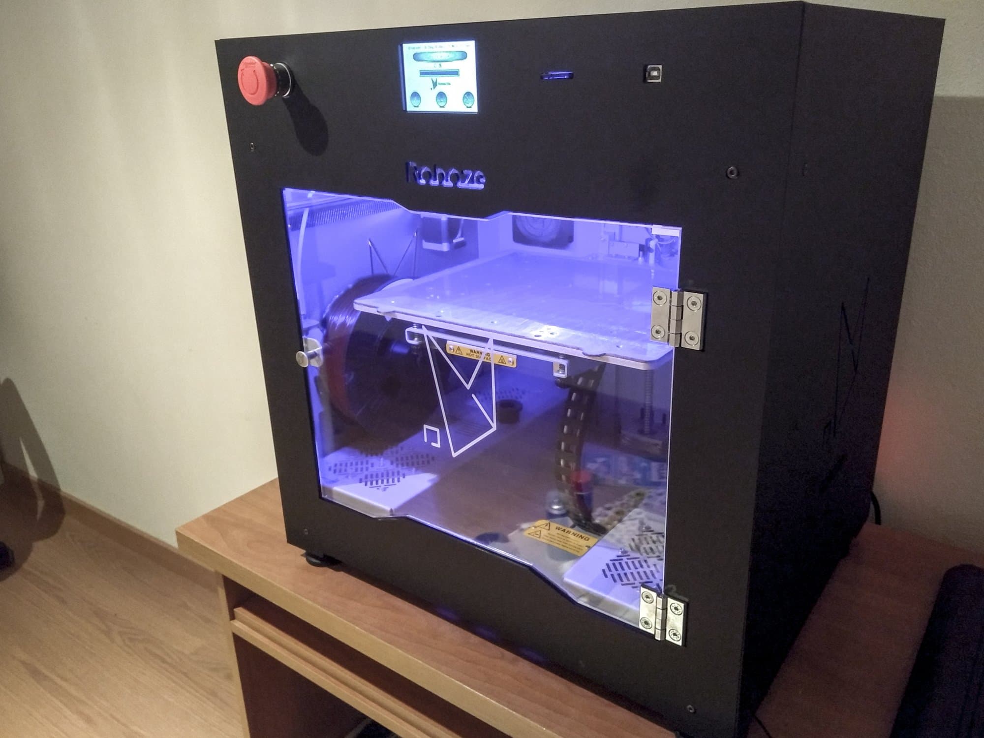 Roboze One Mašinos dešinės pusės vaizdas