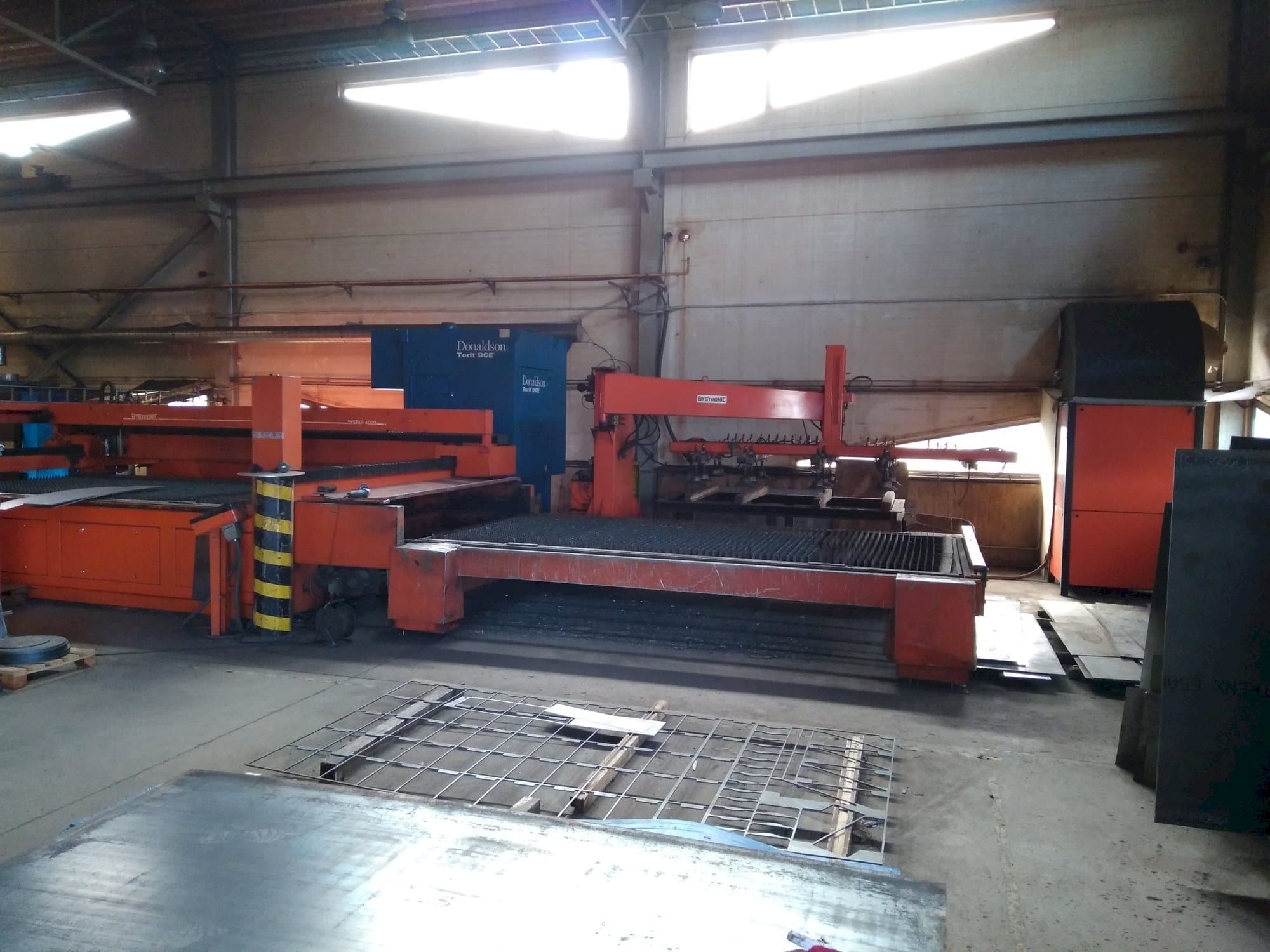 Bystronic BTL 2800 Mašinos vaizdas iš priekio