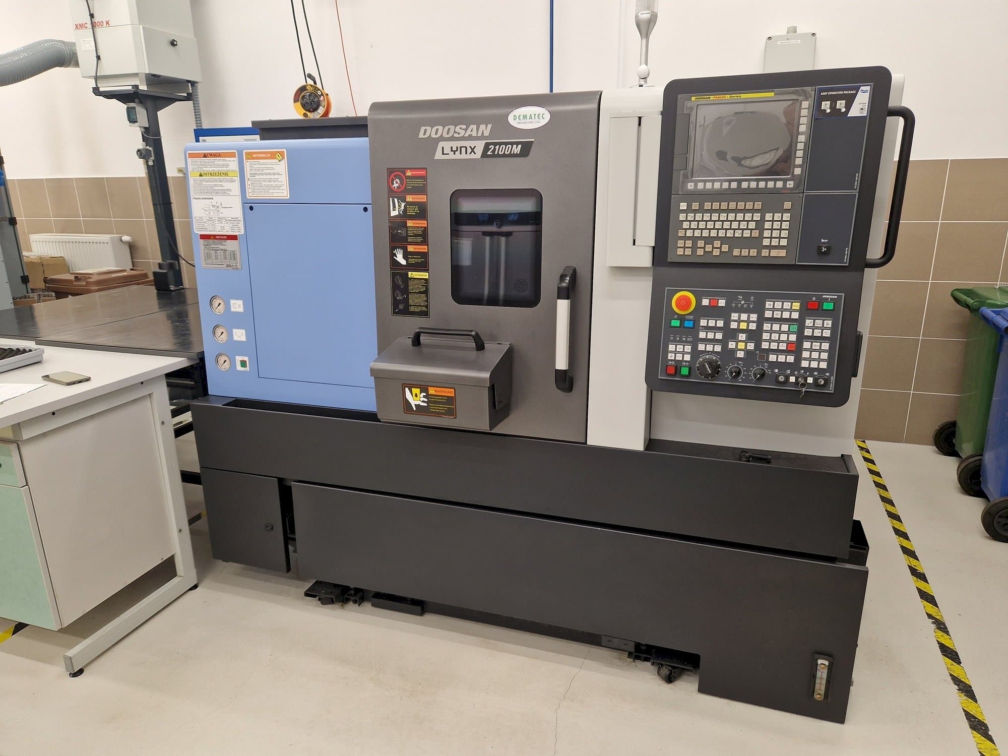 Doosan Lynx 2100ME Mašinos vaizdas iš priekio