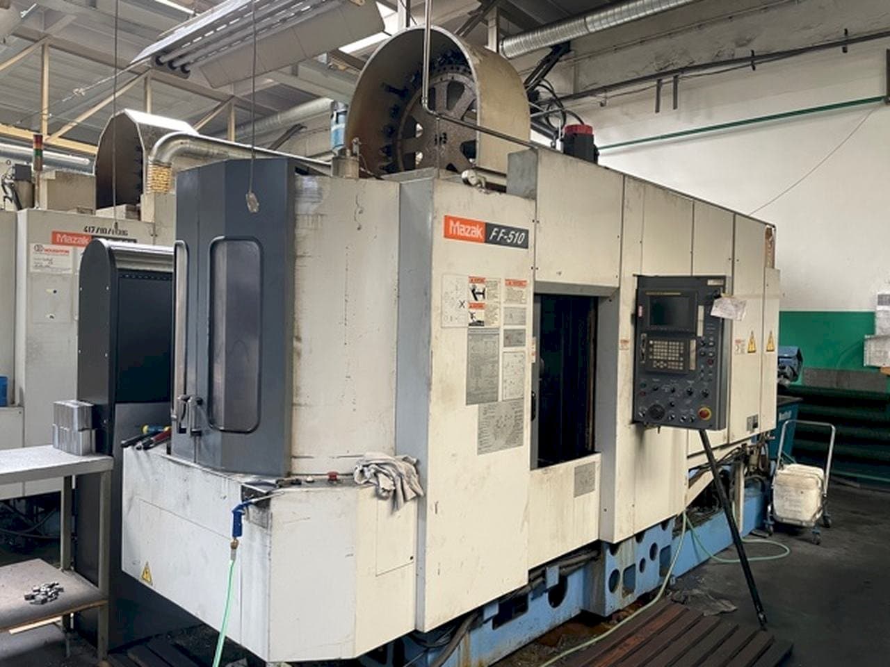 Mazak FF510 Mašinos vaizdas iš priekio