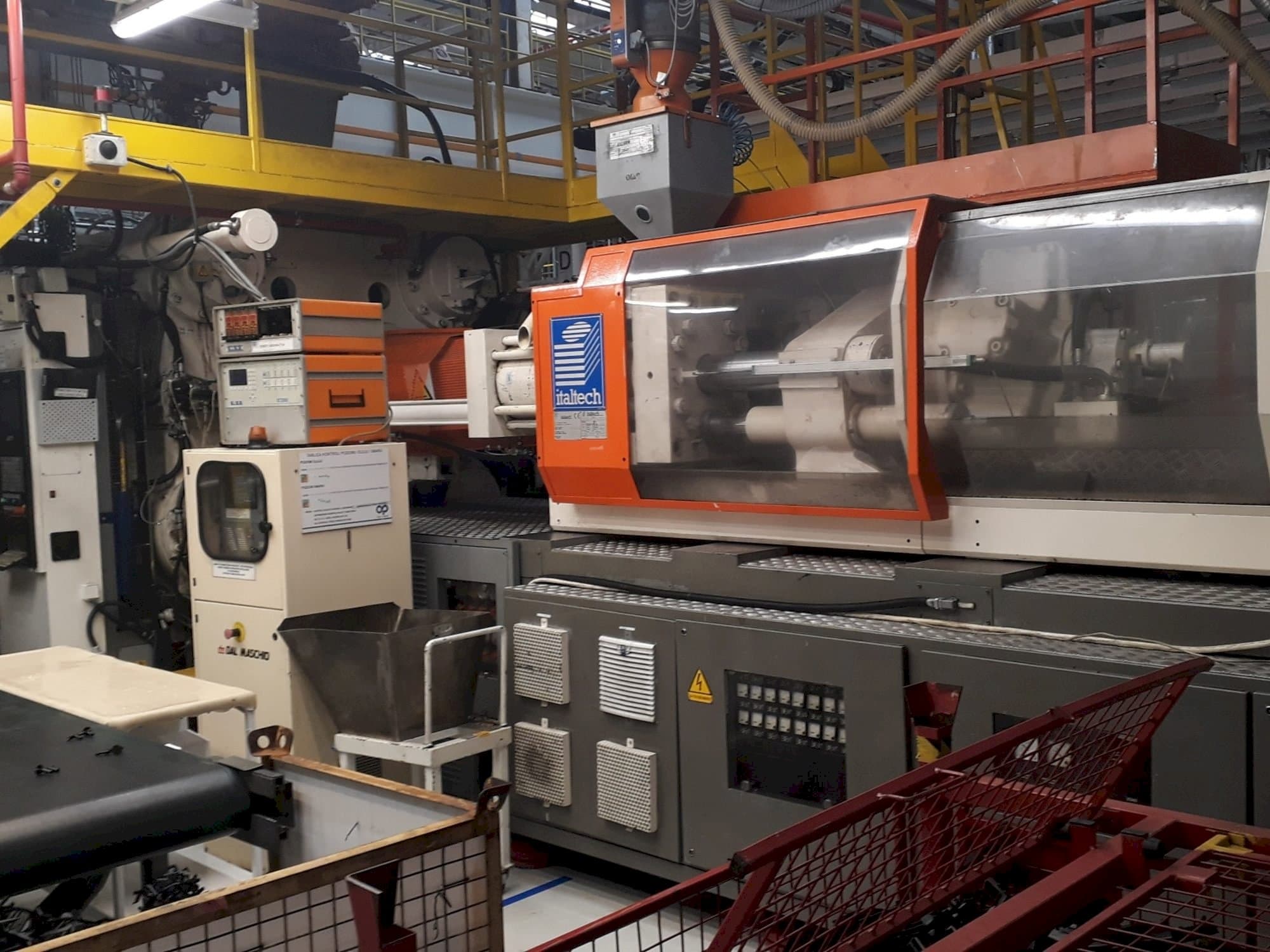 ITALTECH MSK2 Mašinos vaizdas iš priekio