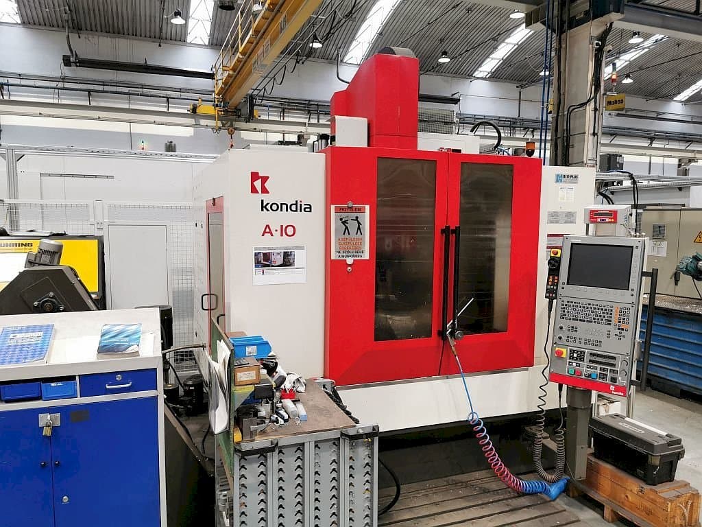 KONDIA A10 Mašinos vaizdas iš priekio