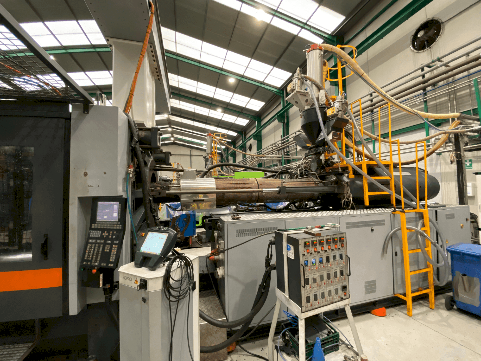 SANDRETTO MEGA TES 8200 Mašinos vaizdas iš priekio