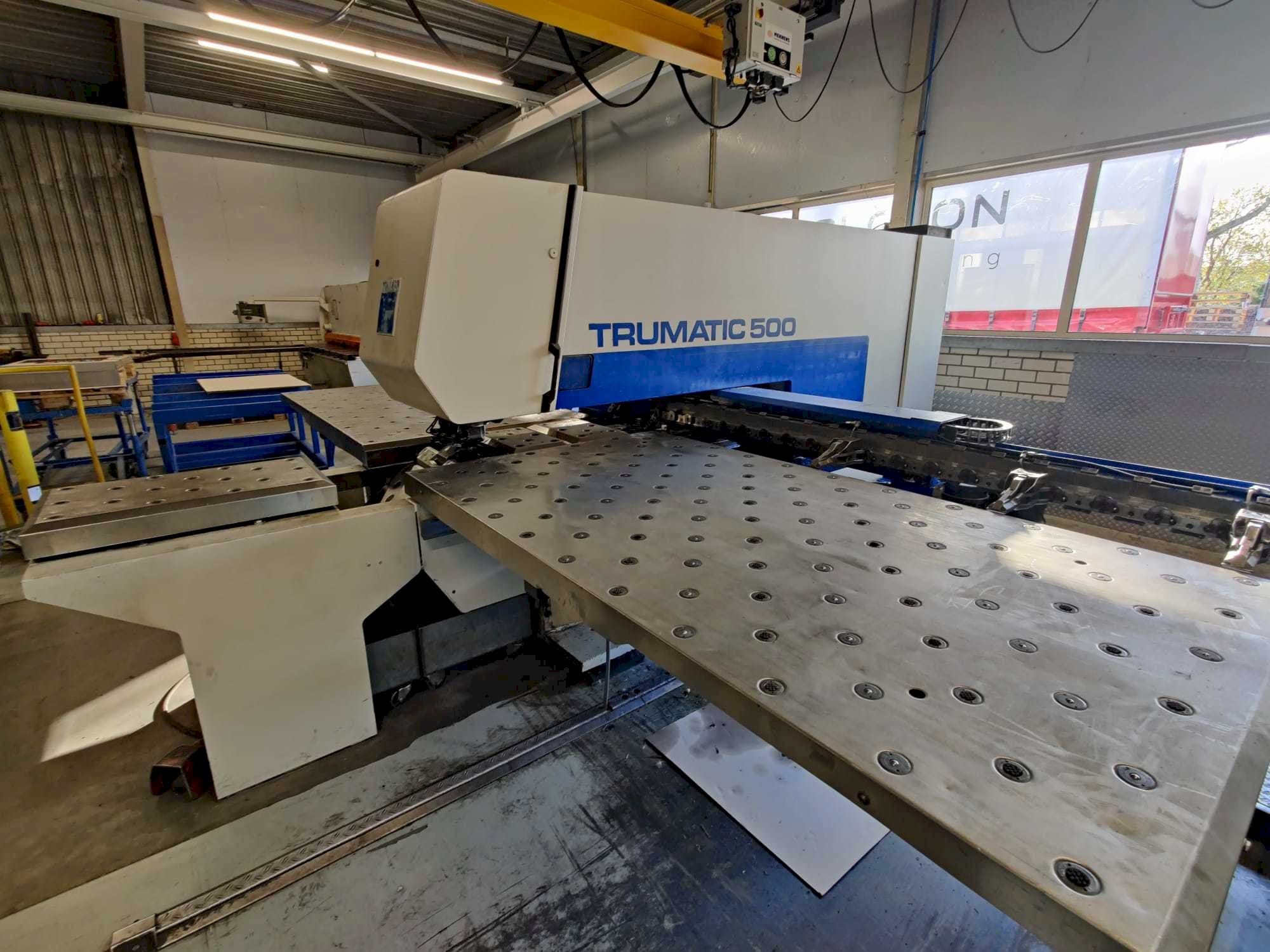 Trumpf Trumatic 500 Mašinos vaizdas iš priekio