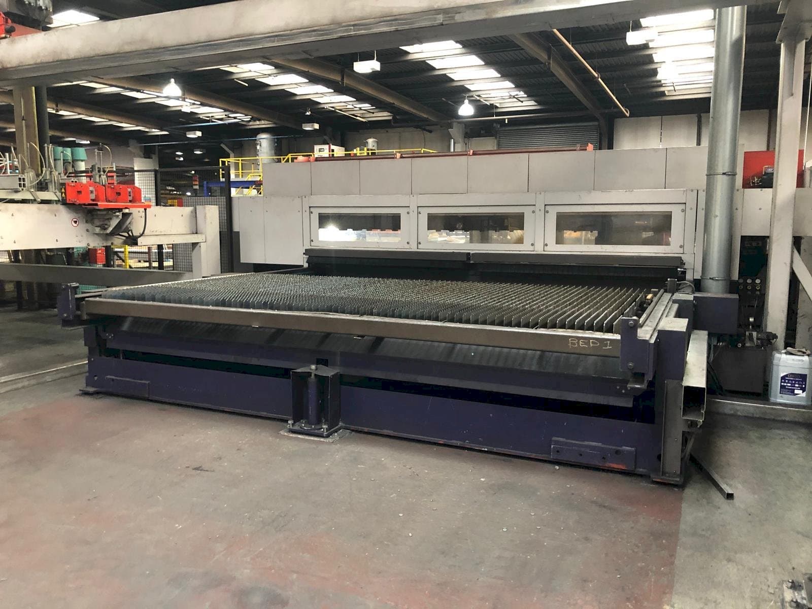 Bystronic Byspeed 4020 Mašinos vaizdas iš priekio