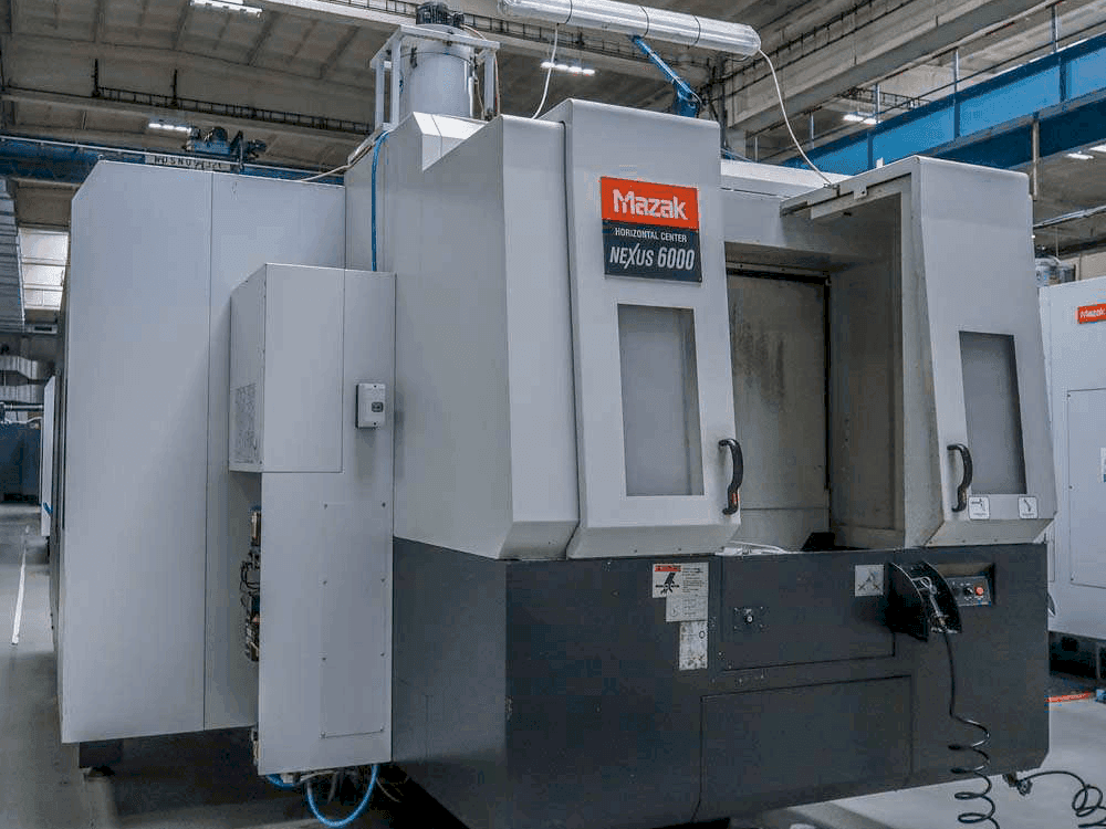 Mazak NEXUS HCN 6000 Mašinos vaizdas iš priekio