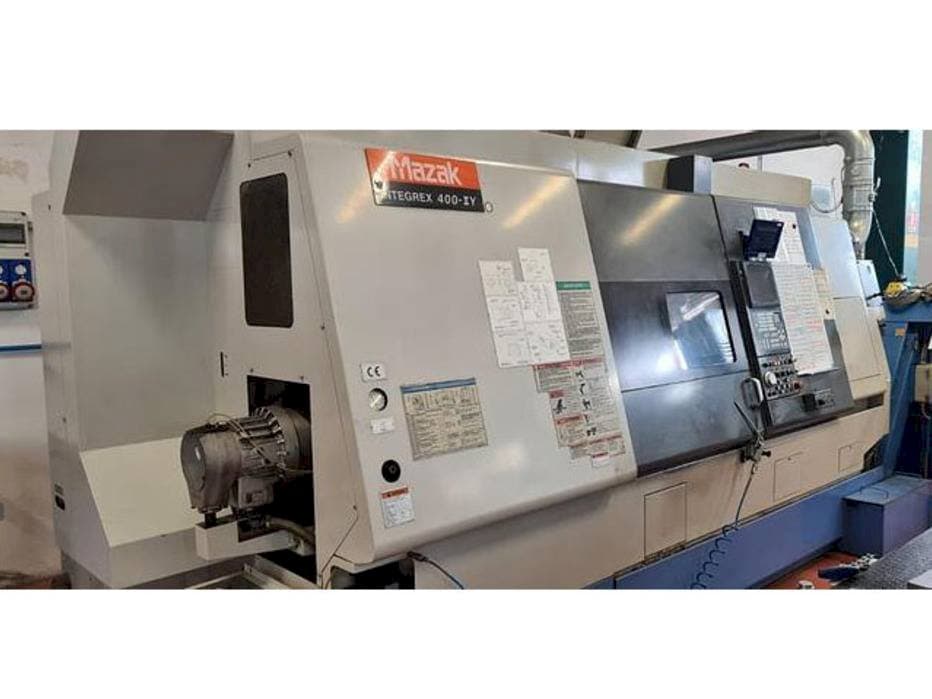 Mazak Integrex 400-II Y Mašinos vaizdas iš priekio