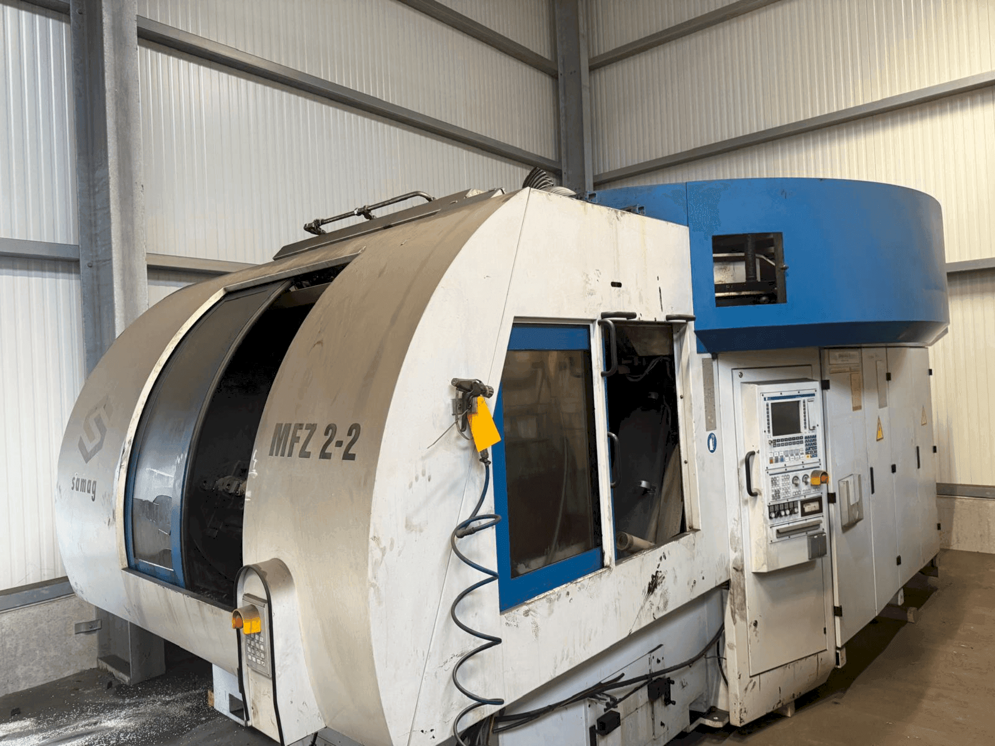 SAMAG MFZ 2-2 (2006) Mašinos vaizdas iš priekio