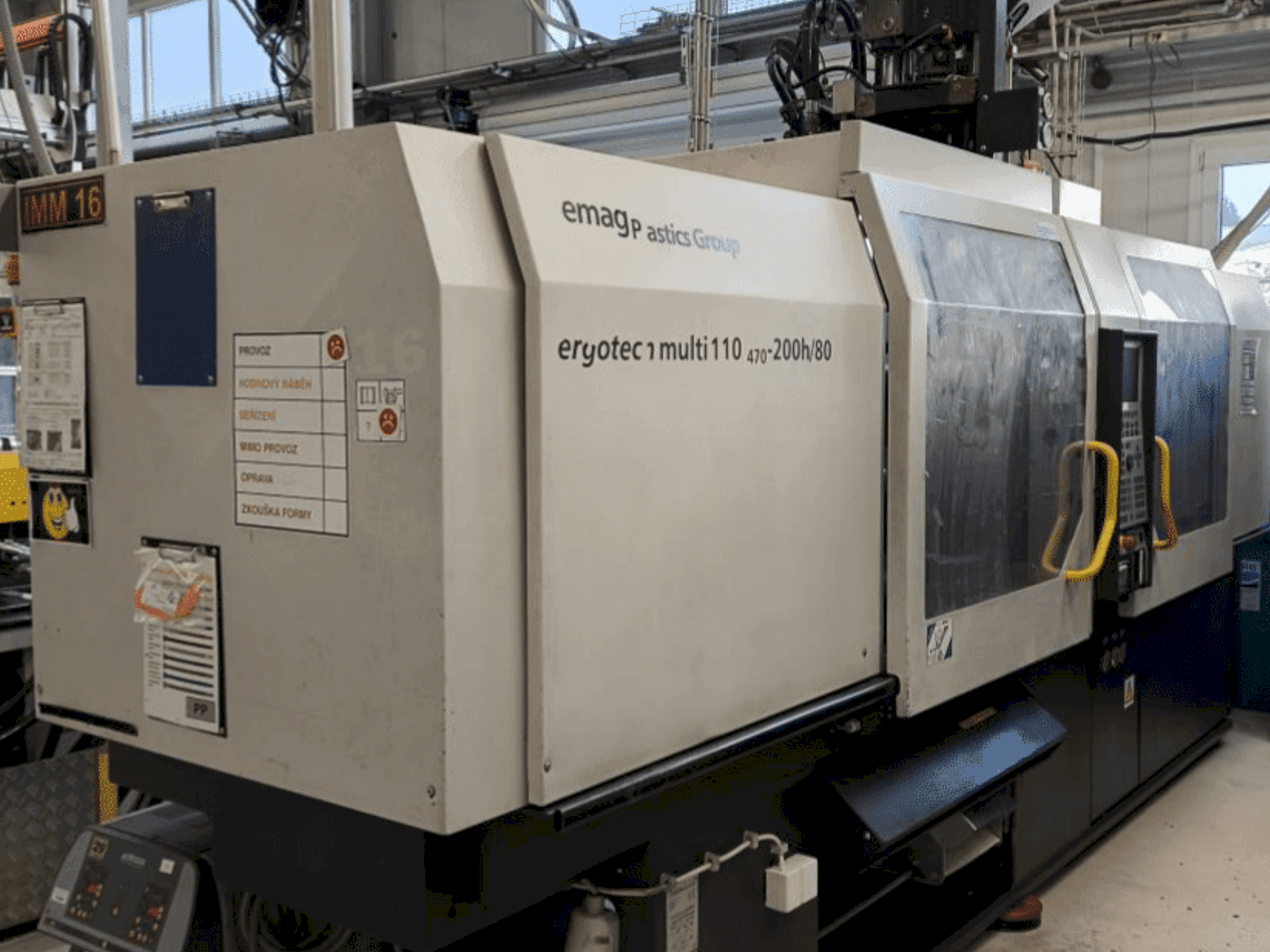 DEMAG ERGOtech multi 110-470 Mašinos vaizdas iš priekio