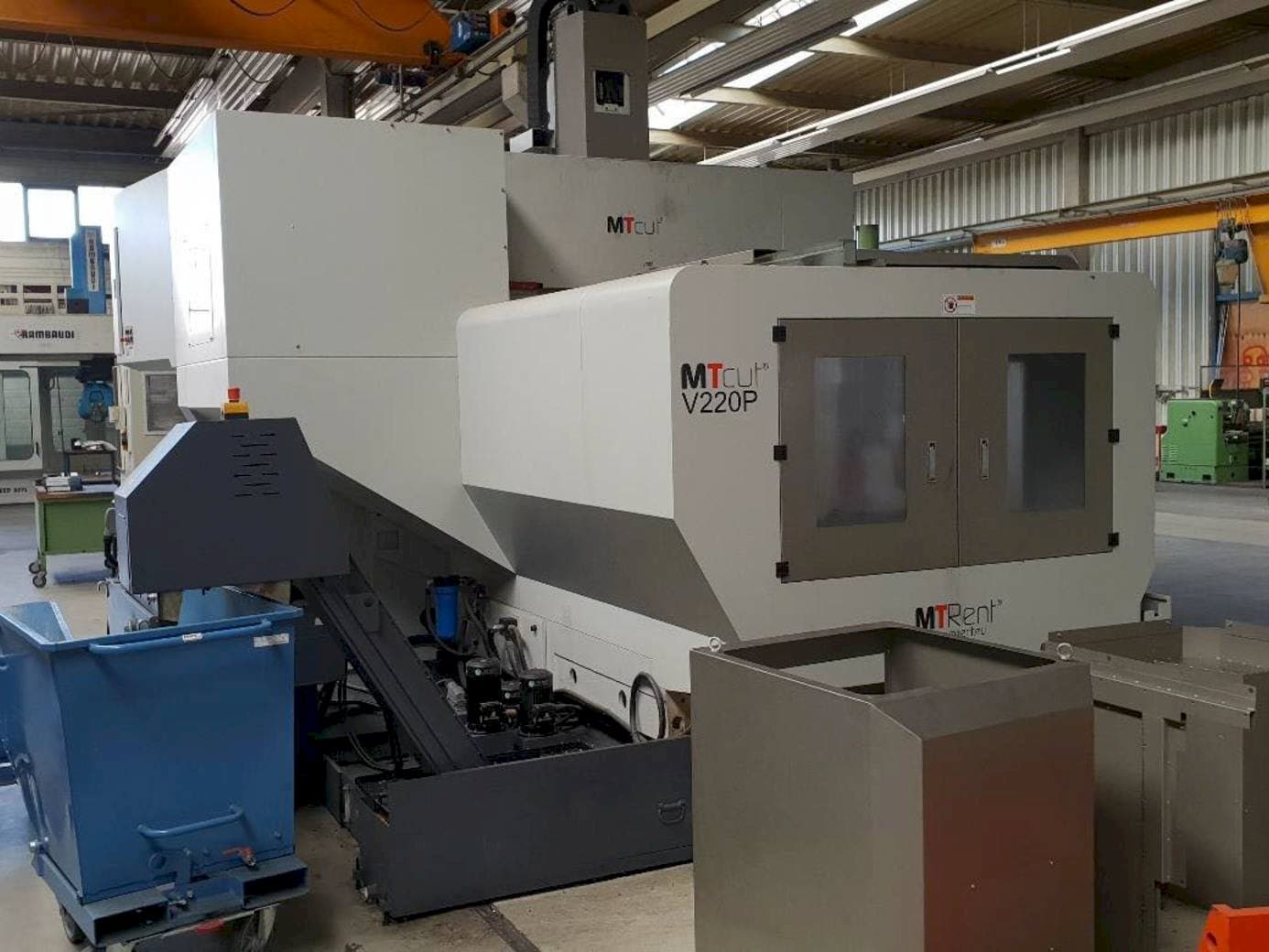 MTcut V220P Mašinos vaizdas iš priekio