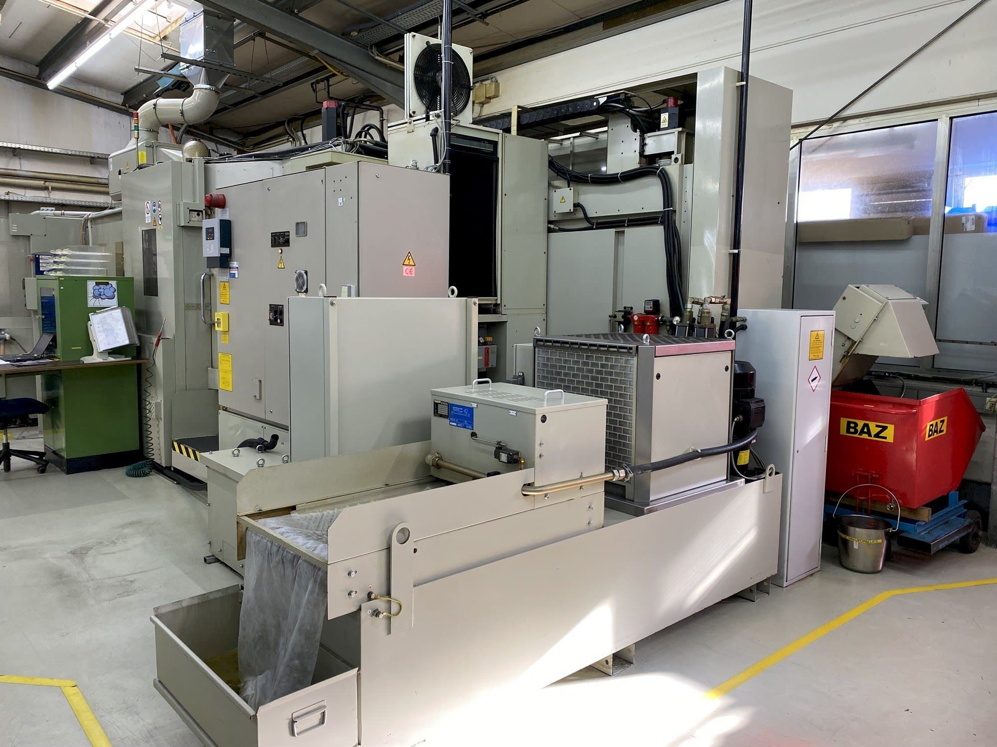 Mitsui Seiki HU50A Mašinos vaizdas iš priekio