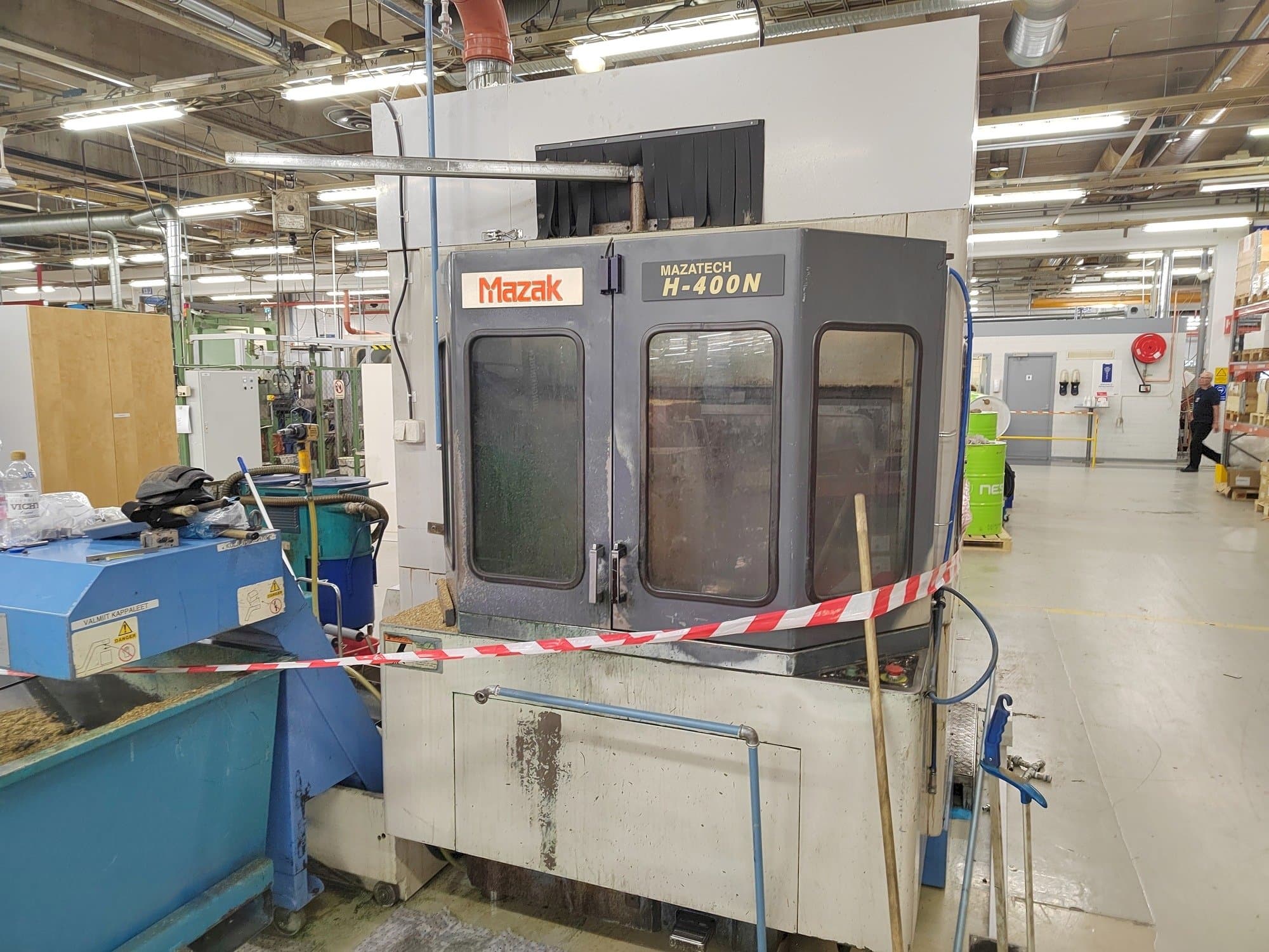 Mazak H-400N Mašinos vaizdas iš priekio