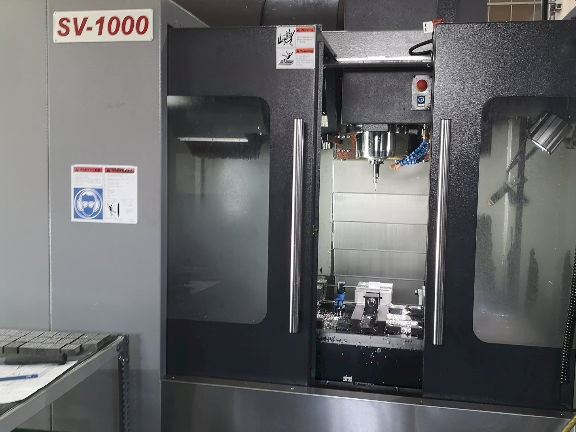 NCT KAFO SV-1000 Mašinos vaizdas iš priekio