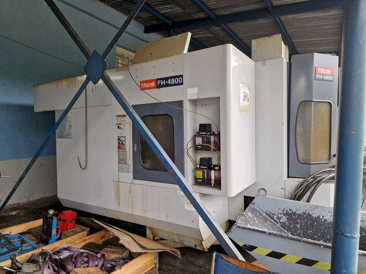 Mazak  Mašinos vaizdas iš priekio