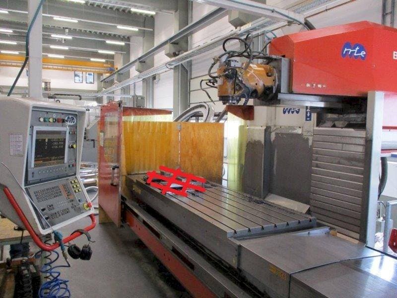 MTE BF-2700 Mašinos vaizdas iš priekio