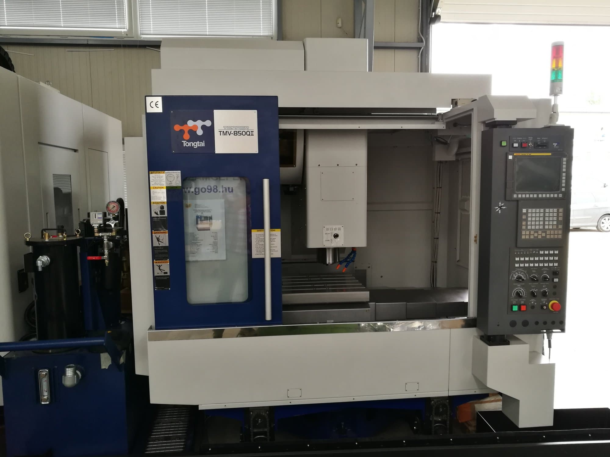 Tongtai TMV-850QII Mašinos vaizdas iš priekio