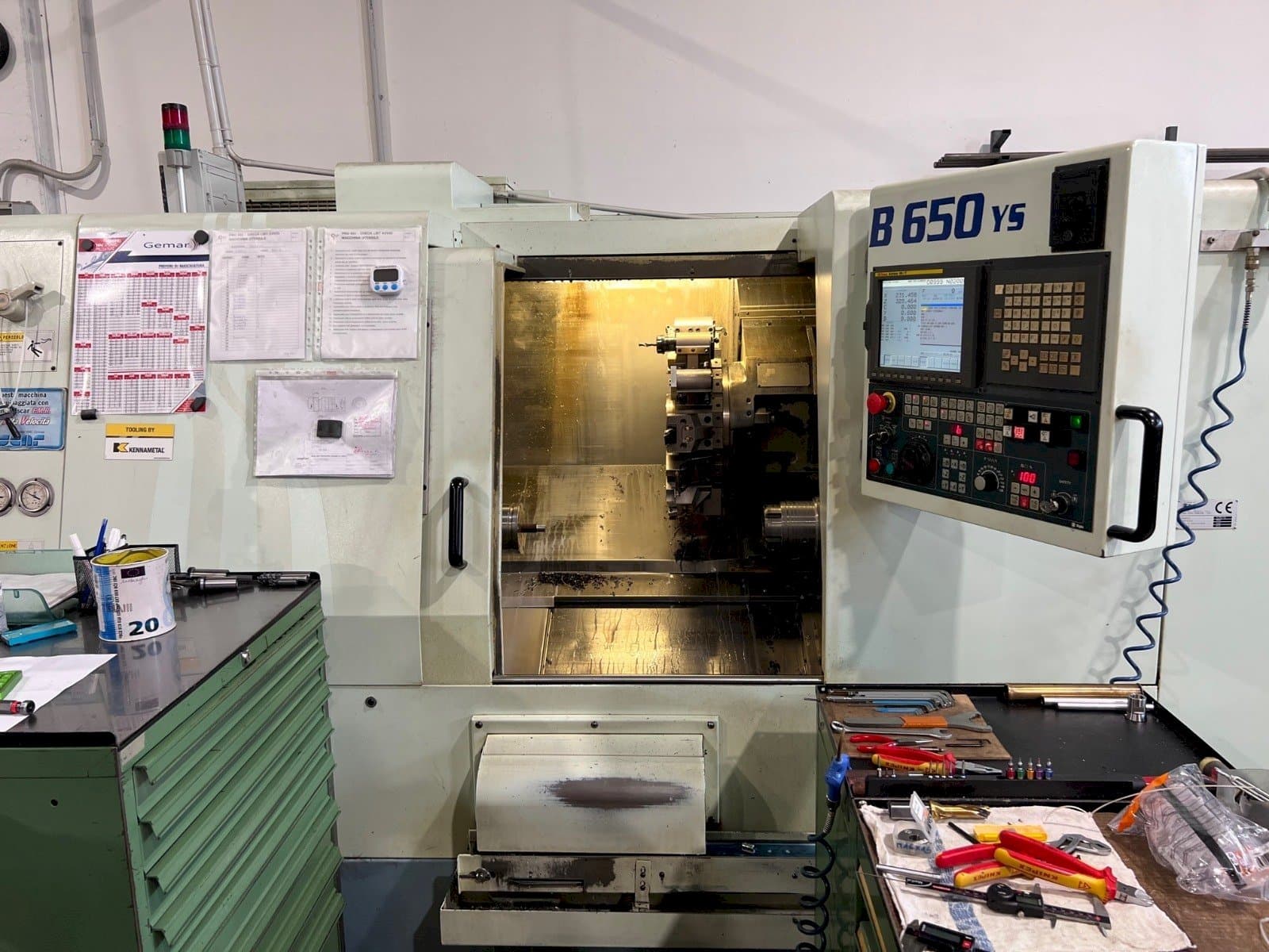 Biglia B650 YS Mašinos vaizdas iš priekio