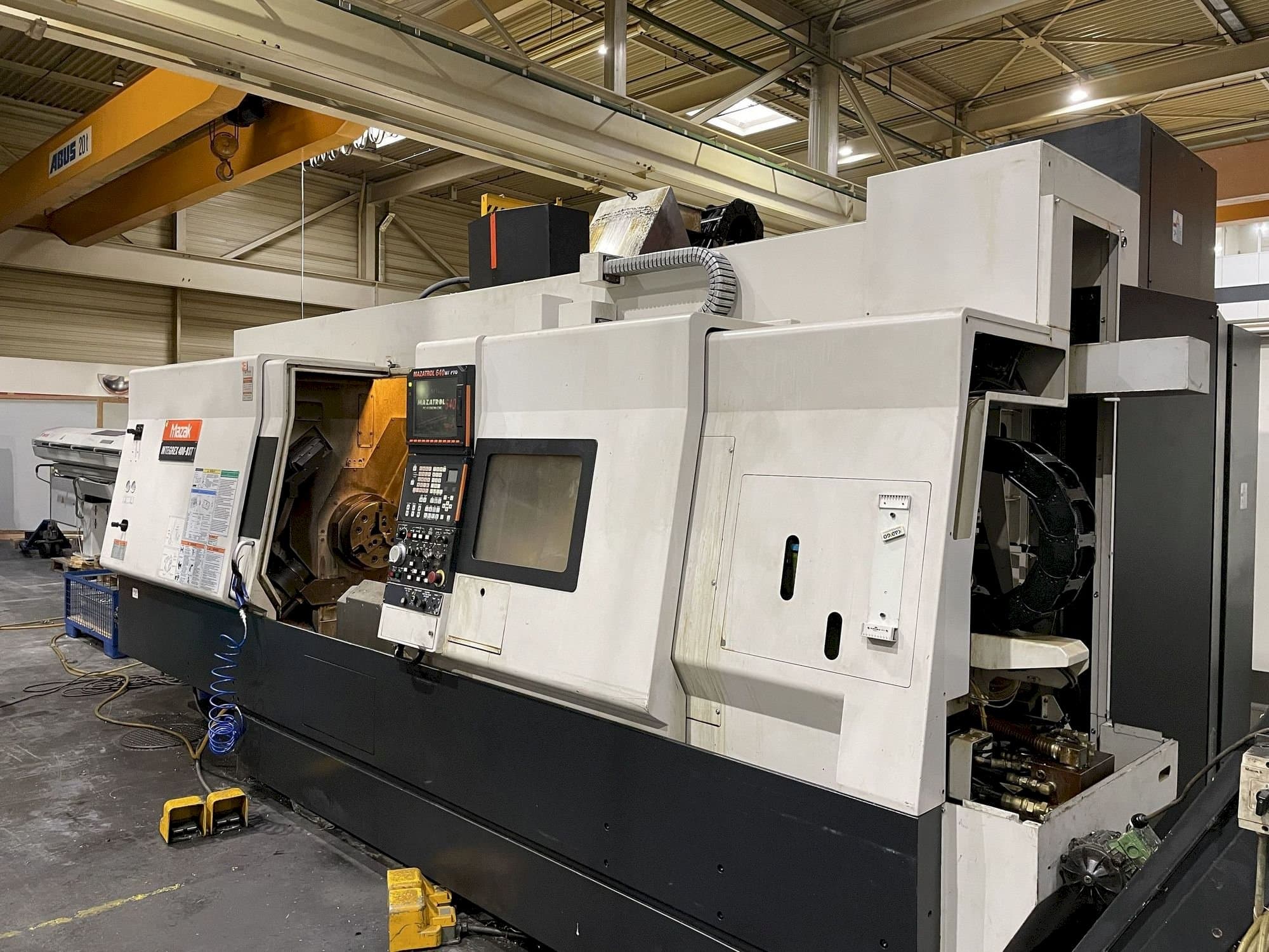 Mazak Integrex 400 III ST Mašinos vaizdas iš priekio