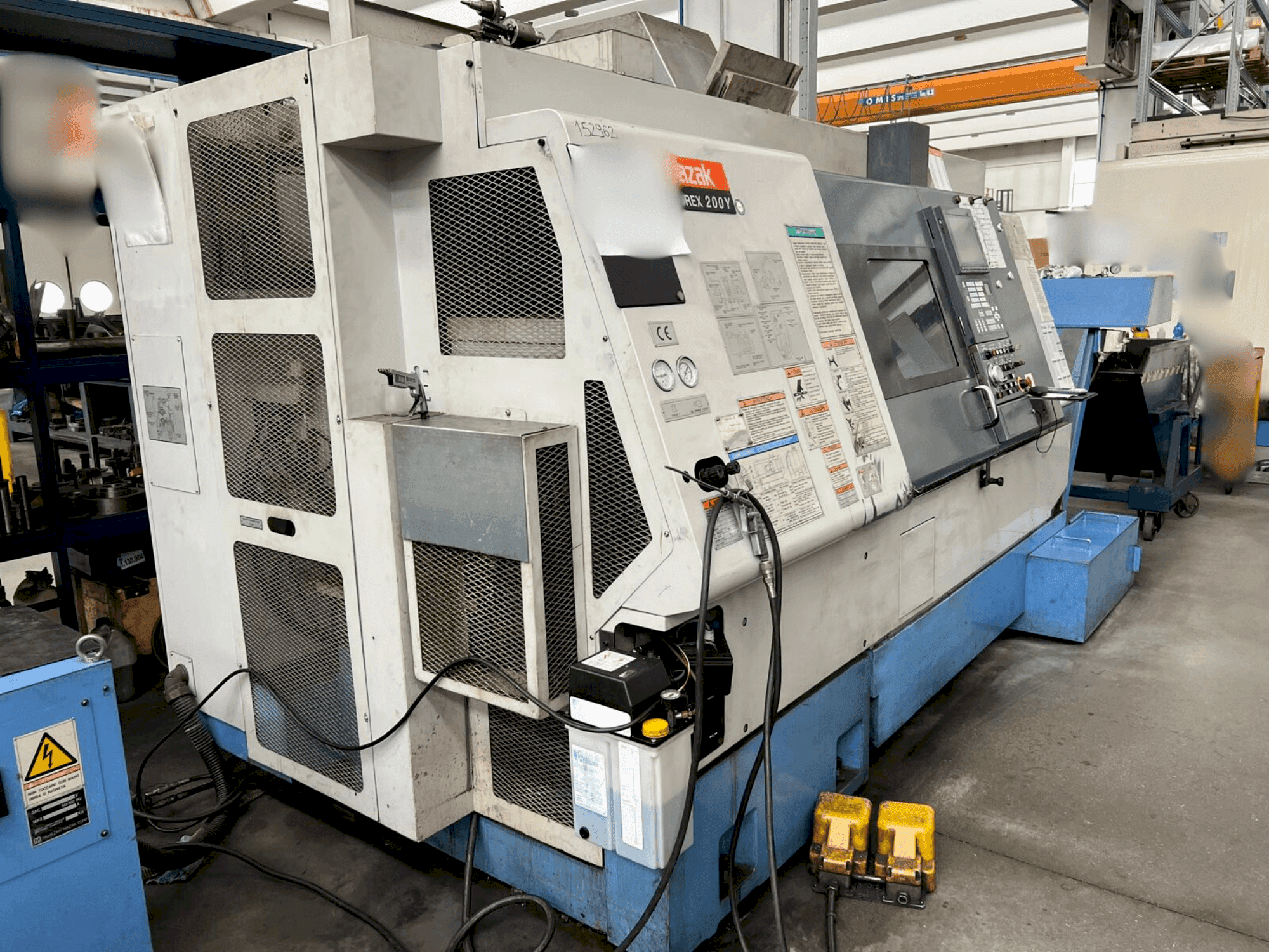 Mazak INTEGREX 200Y Mašinos vaizdas iš priekio