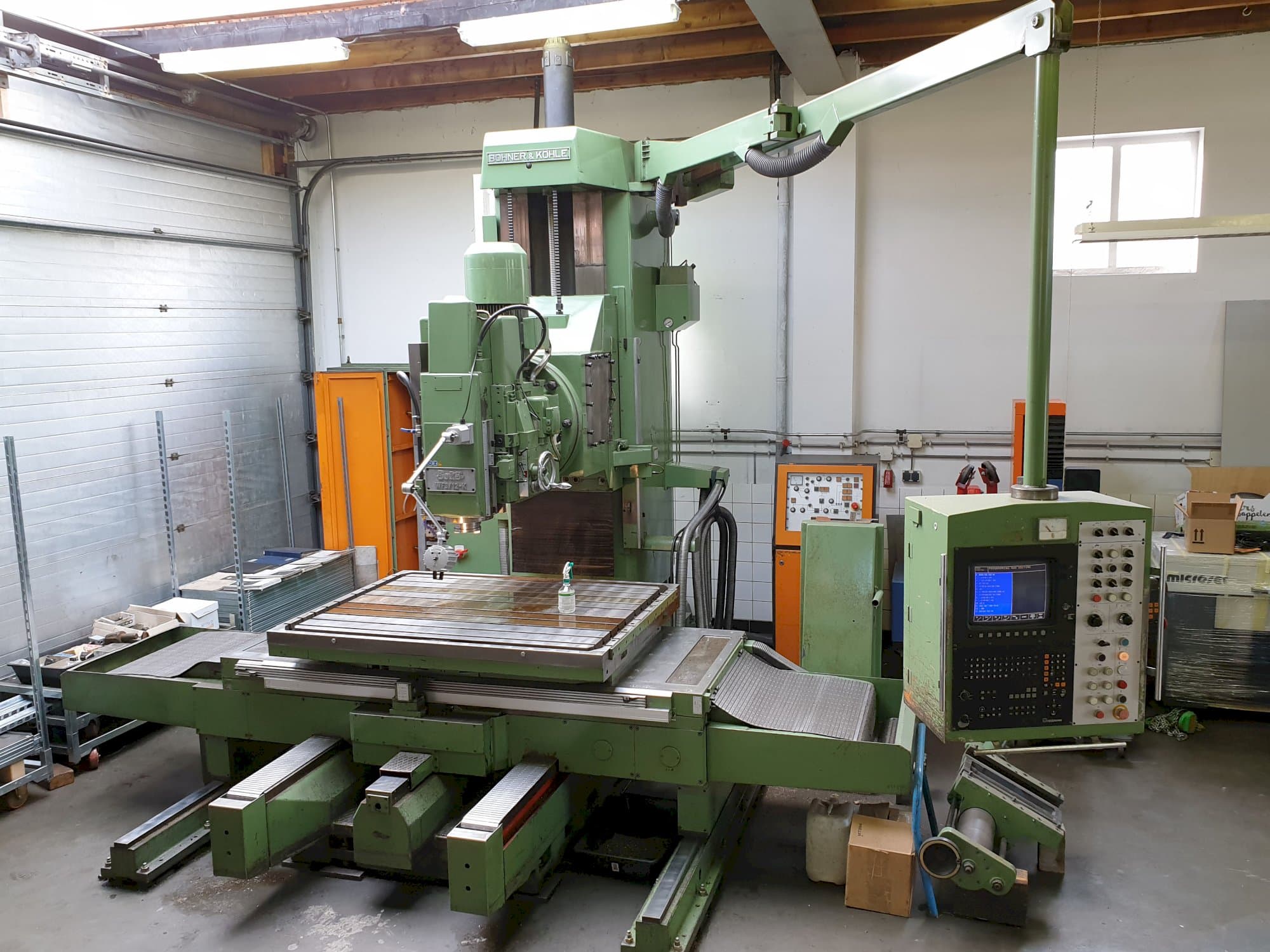 Bokö WF3 Mašinos vaizdas iš priekio