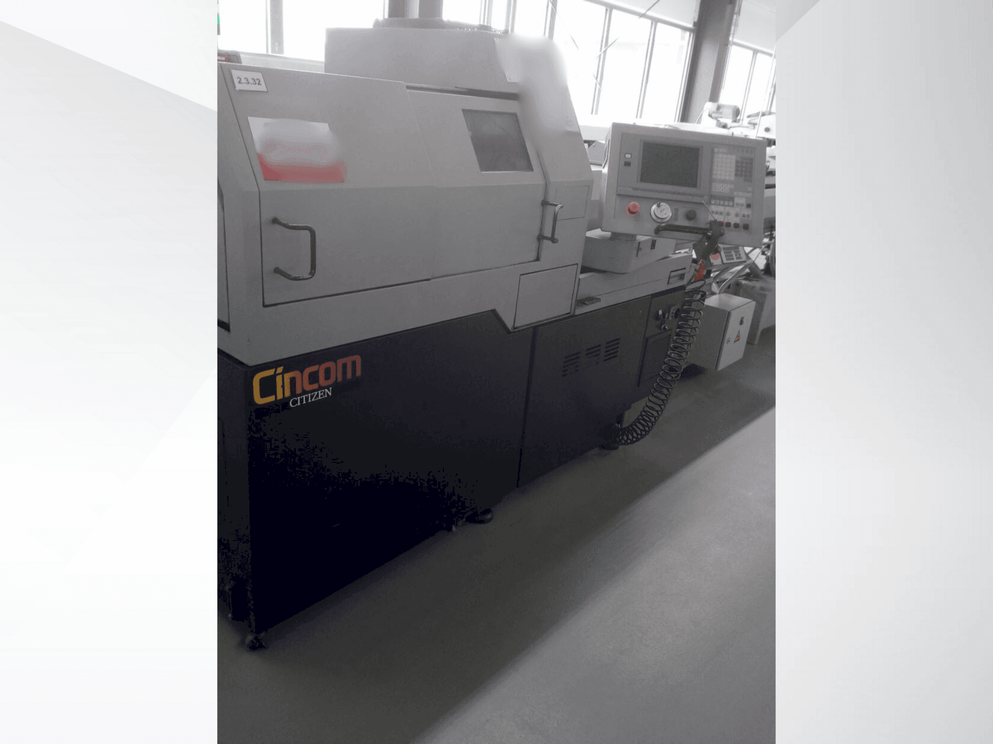 Citizen L5-20 Mašinos vaizdas iš priekio