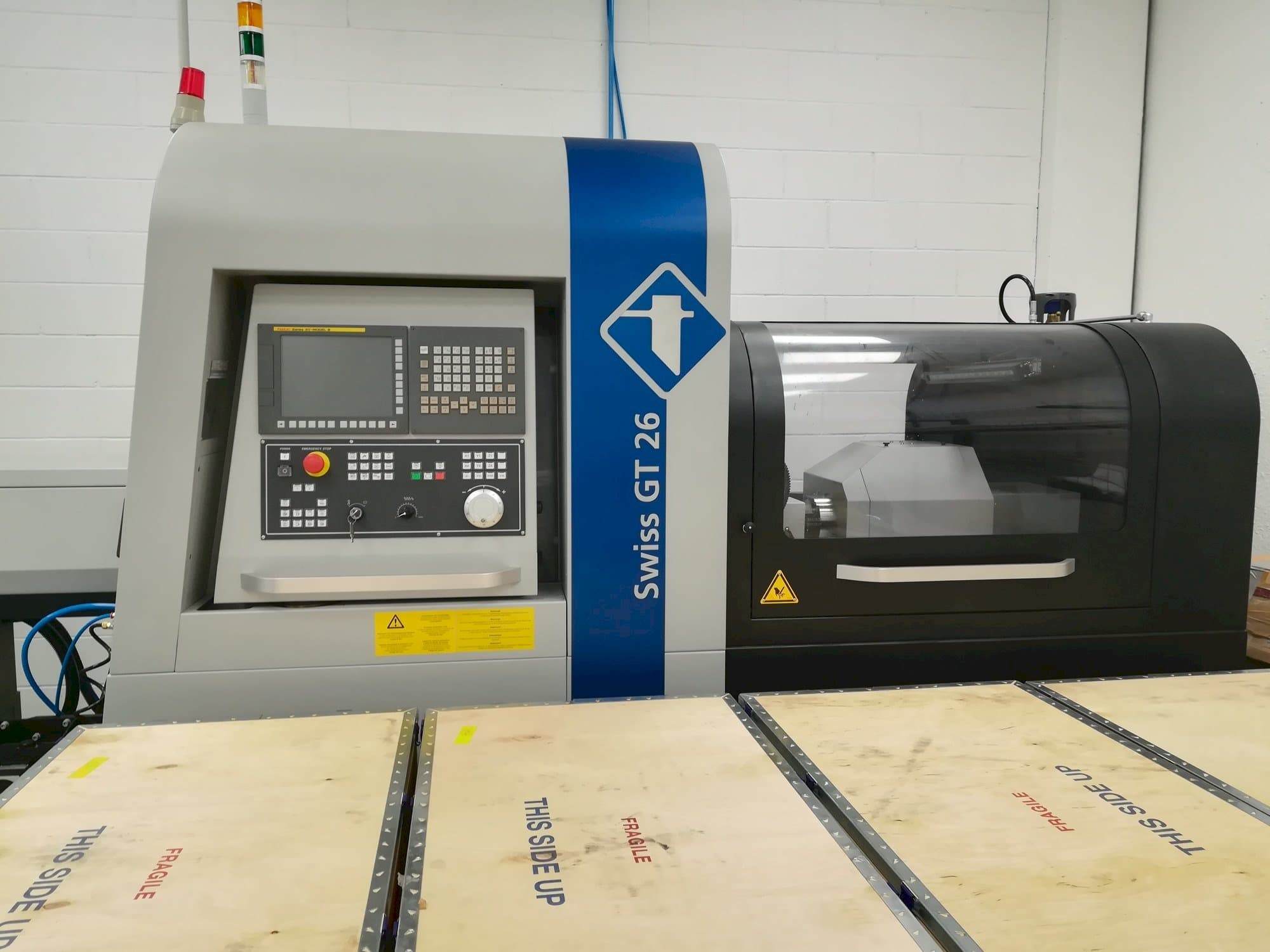 Swiss GT 26 Mašinos vaizdas iš priekio