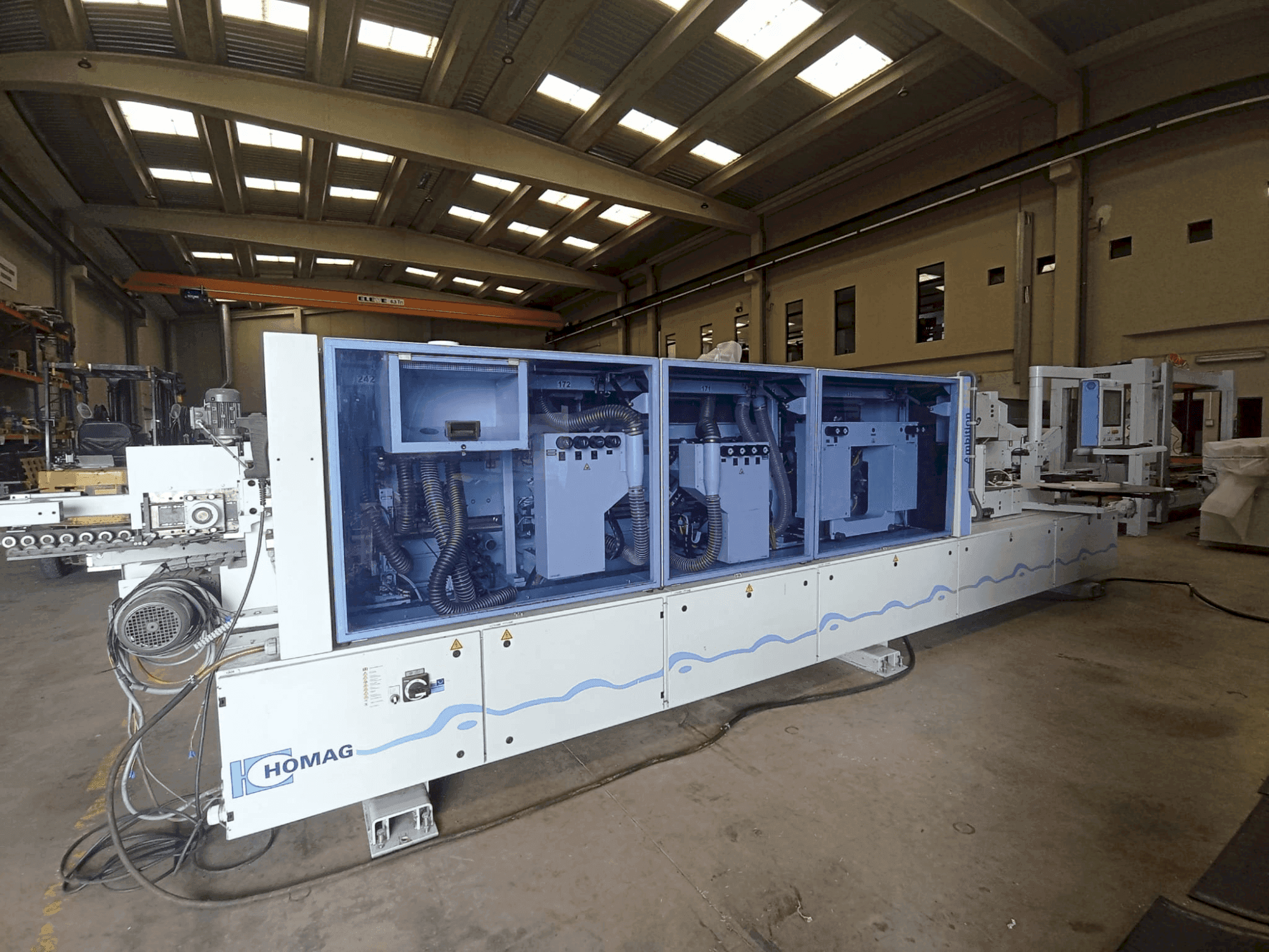 HOMAG KAL 210 AMBITION 2264 Mašinos vaizdas iš priekio