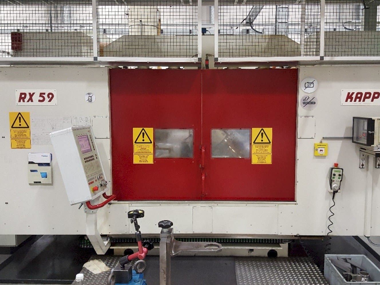 Kapp RX59 Mašinos vaizdas iš priekio