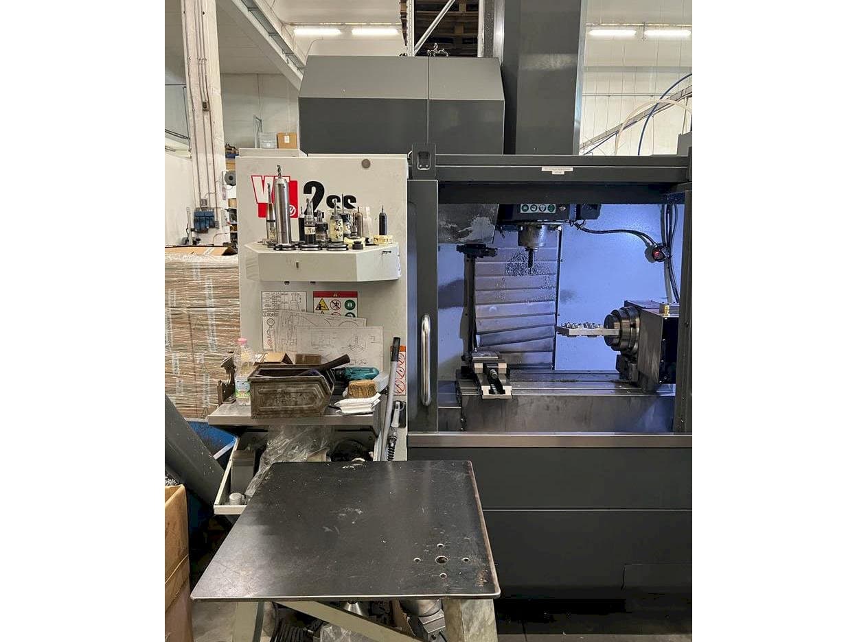HAAS VF-2SS Mašinos vaizdas iš priekio