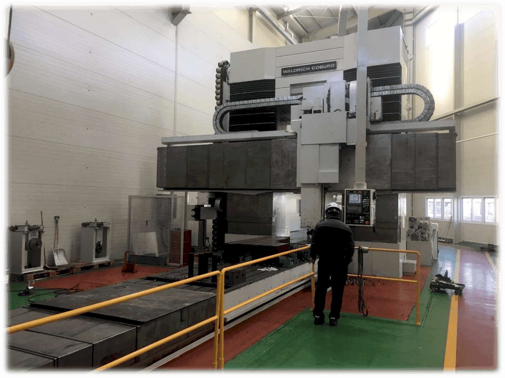 WALDRICH COBURG 14-10FP150NC Mašinos vaizdas iš priekio