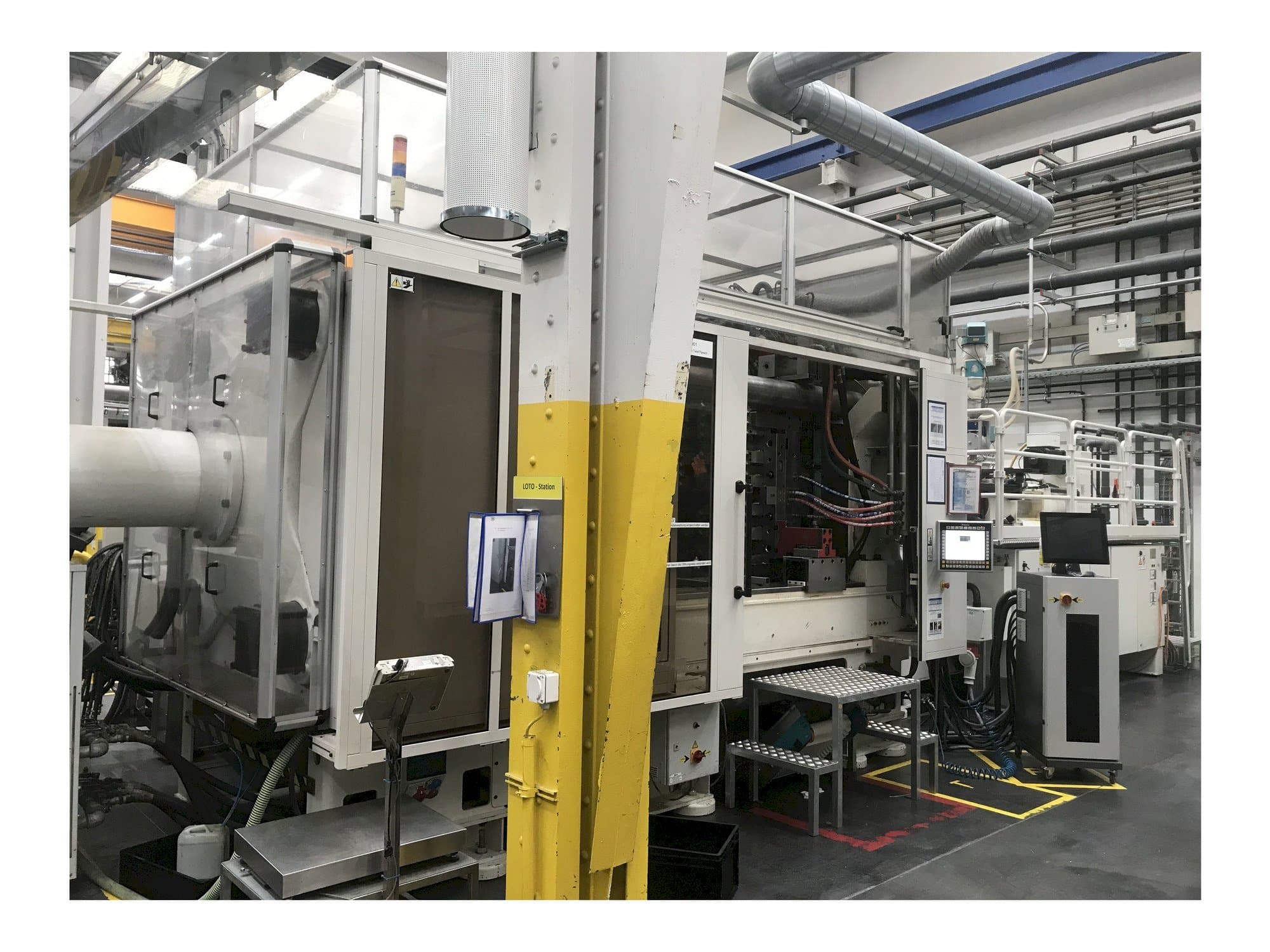 Husky H650 RS 80/65 Mašinos vaizdas iš priekio