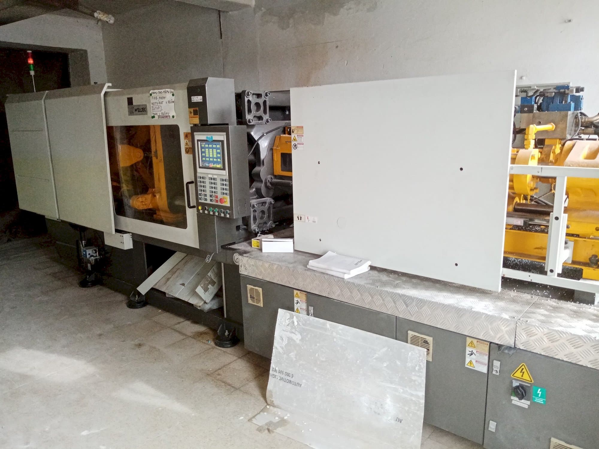 Welltec 320F2 Mašinos vaizdas iš priekio