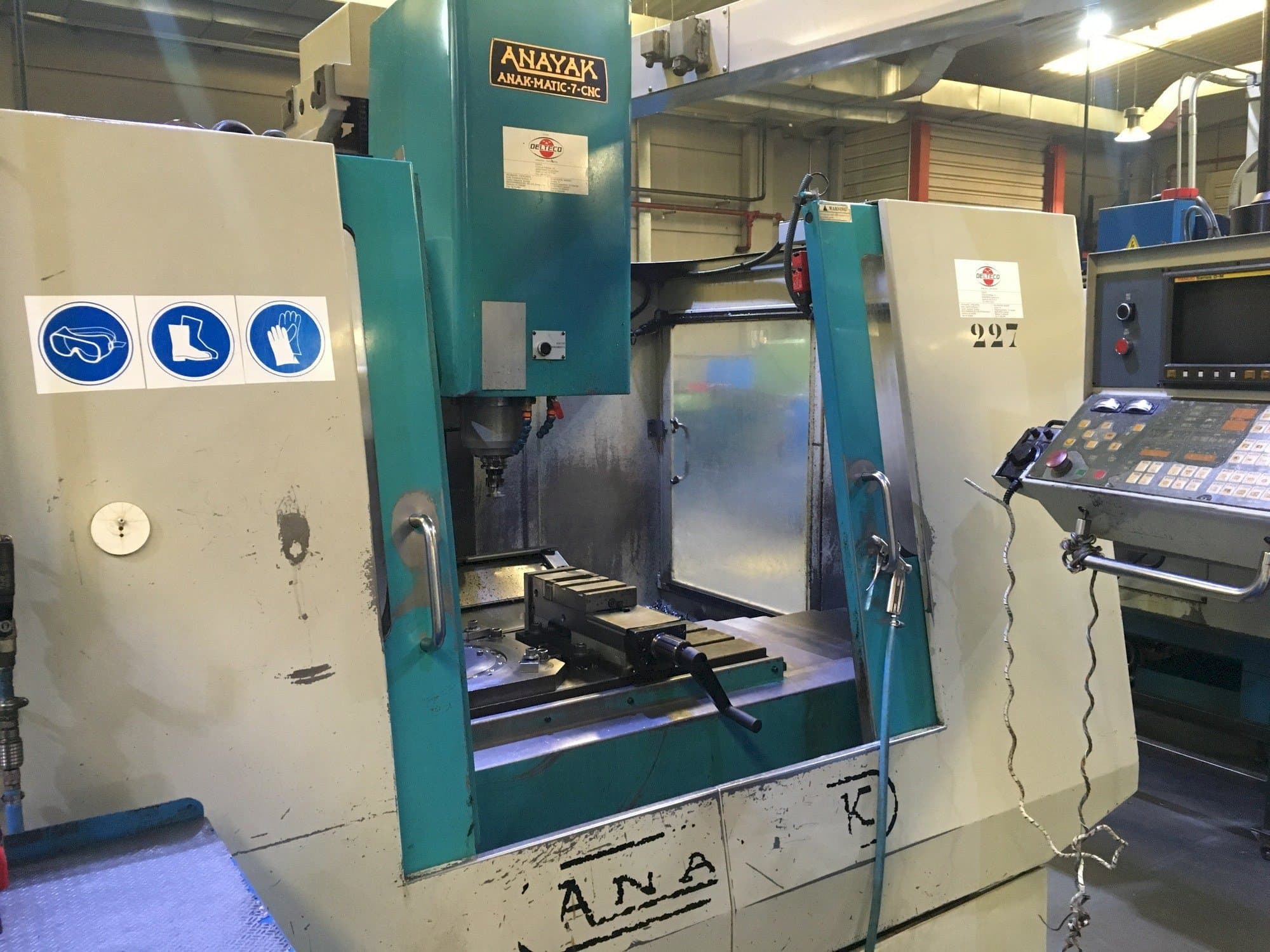 ANAYAK ANAKMATIC-7 Mašinos vaizdas iš priekio