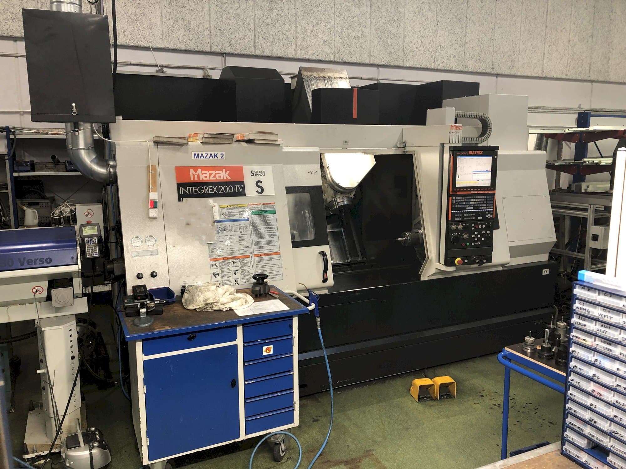 Mazak INTEGREX 200-IV Mašinos vaizdas iš priekio