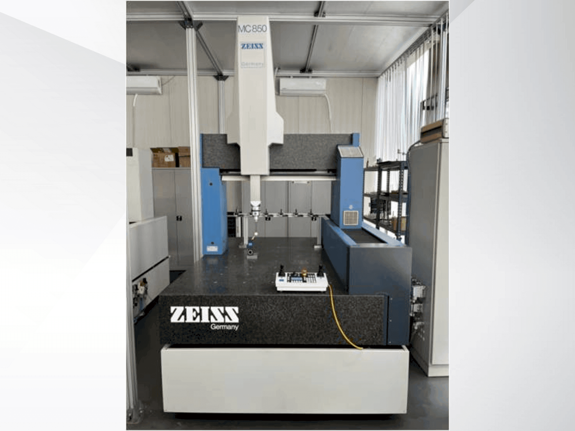 ZEISS MC 850 Mašinos vaizdas iš priekio